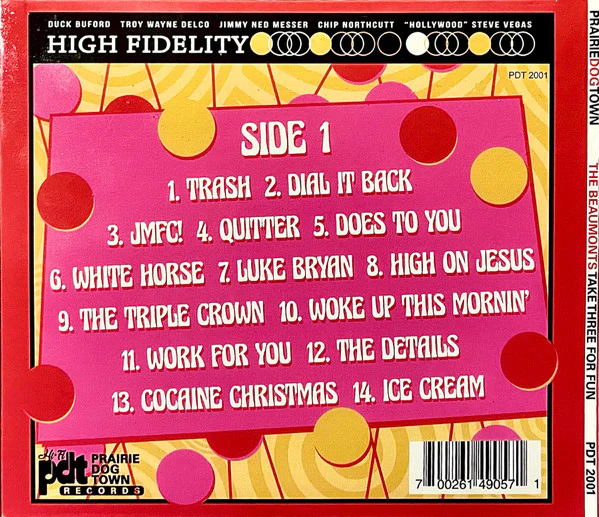 The Beaumonts - Take Three For Fun (CD) - Image 2
