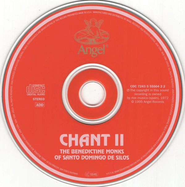 Coro De Monjes Del Monasterio De Santo Domingo De Silos - Chant II (CD) - Image 3