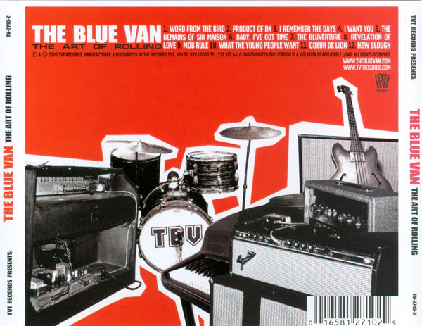 The Blue Van - The Art Of Rolling (CD) - Image 2