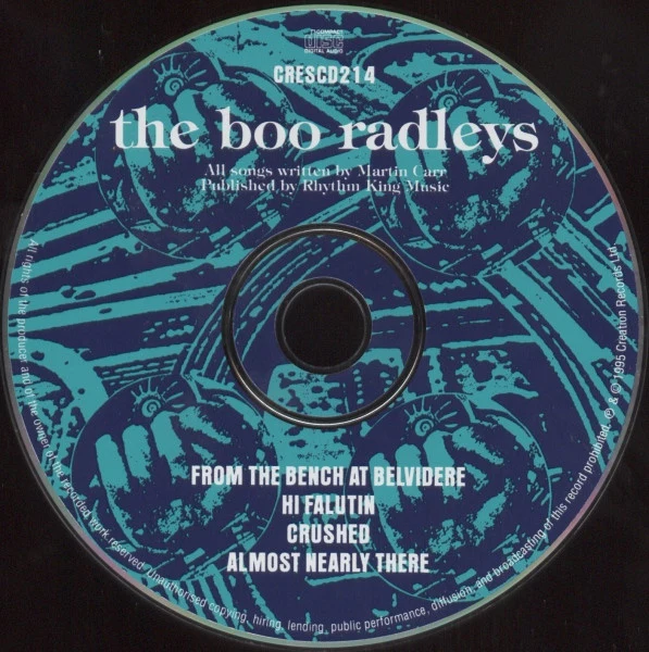 The Boo Radleys - From The Bench At Belvidere (CD) - Image 3