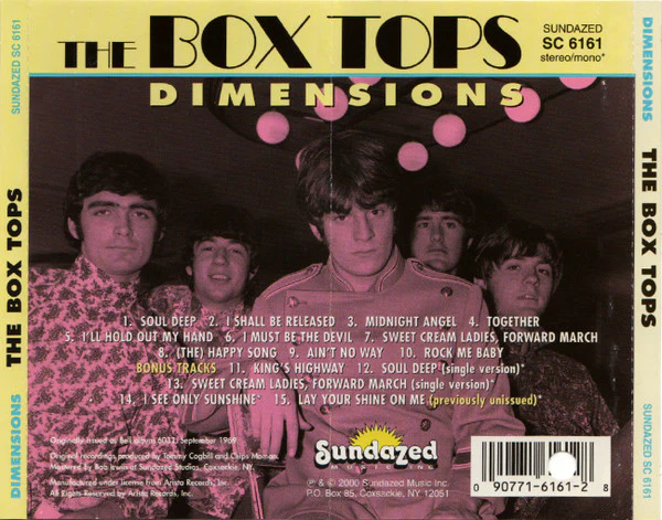 Box Tops - Dimensions (CD) - Image 2