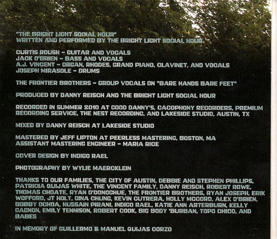 The Bright Light Social Hour - The Bright Light Social Hour (CD) - Image 2