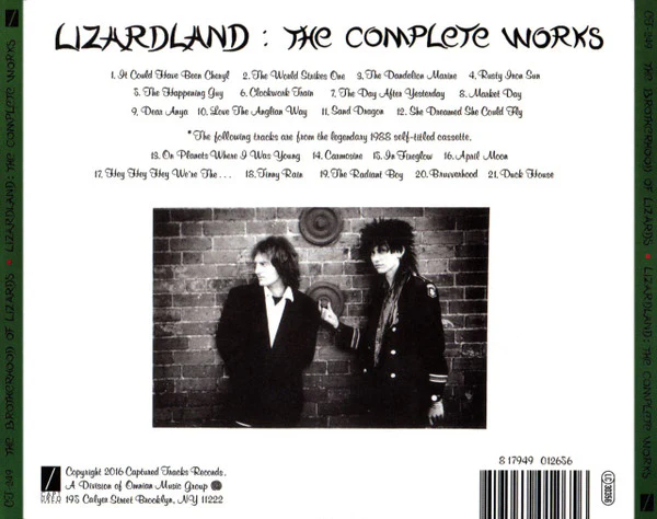 The Brotherhood Of Lizards - Lizardland - The Complete Works (CD) - Image 2