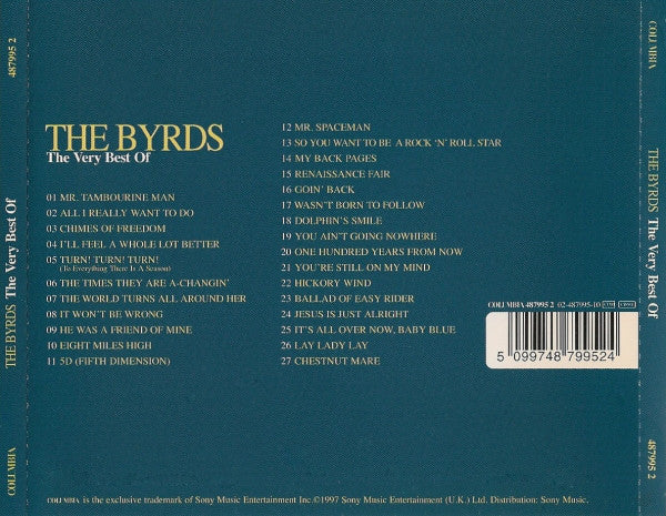 The Byrds - The Very Best Of The Byrds (CD) - Image 2