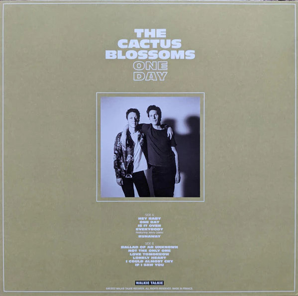 The Cactus Blossoms - One Day (Vinyl) - Image 2