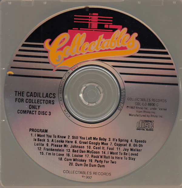 The Cadillacs - For Collectors Only (CD) - Image 3