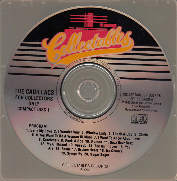 The Cadillacs - For Collectors Only (CD) - Image 5