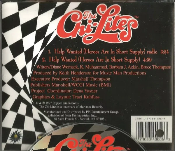 The Chi-Lites - Help Wanted (CD) - Image 2