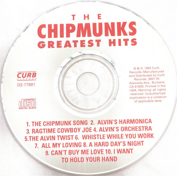 The Chipmunks - Greatest Hits (CD) - Image 3
