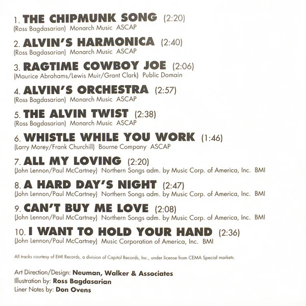 The Chipmunks - Greatest Hits (CD) - Image 5