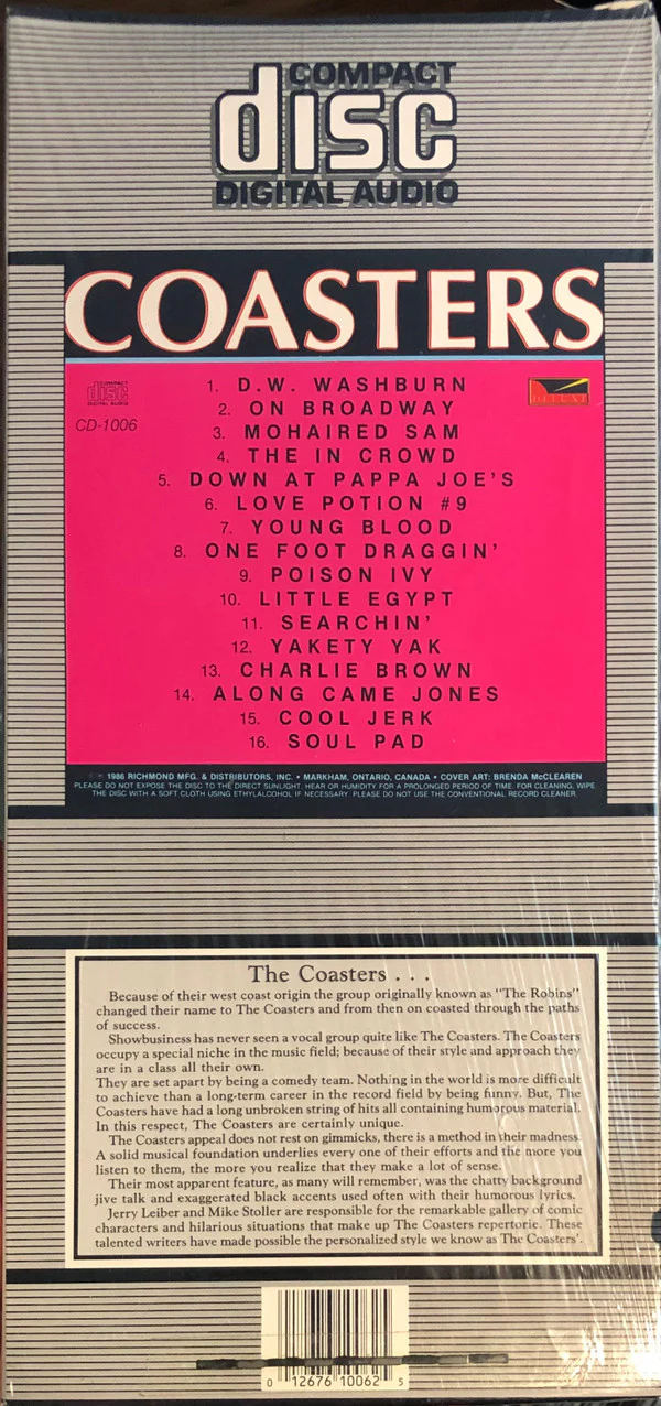 The Coasters - 16 Greatest Hits (CD) - Image 2