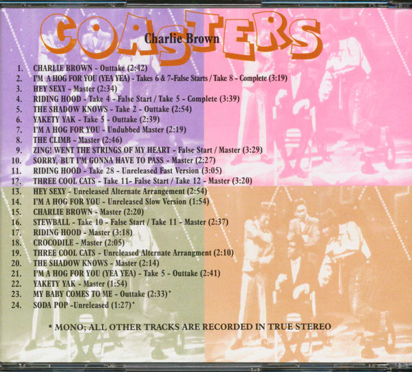 The Coasters - Charlie Brown (CD) - Image 2