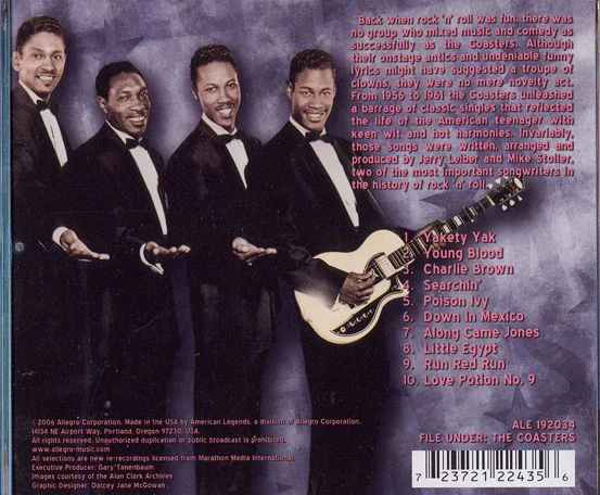 The Coasters - Court Jesters Of Rock And Roll (CD) - Image 3