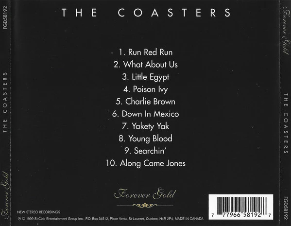 The Coasters - Forever Gold (CD) - Image 2