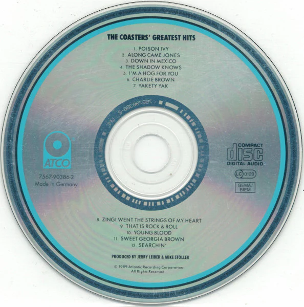 The Coasters - The Coasters' Greatest Hits (CD) - Image 5