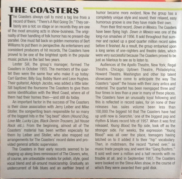 The Coasters - The Coasters / One By One (CD) - Image 5