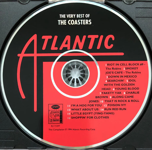 The Coasters - The Very Best Of The Coasters (CD) - Image 3