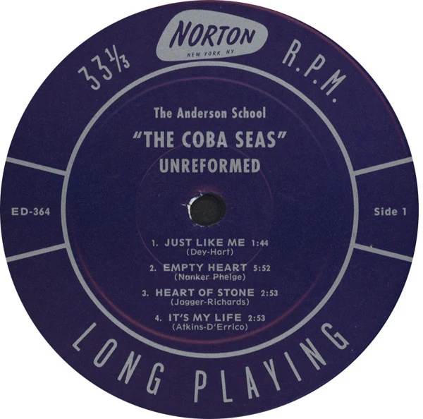 The Coba Seas - Unreformed (Vinyl) - Image 3