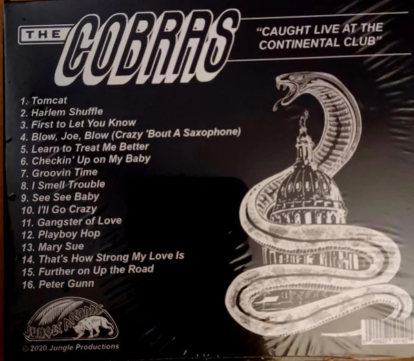 The Cobras  - Caught Live At The Continental Club (CD) - Image 3