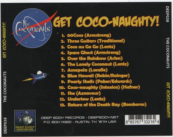 The Coconauts - Get Coco-Naughty! (CD) - Image 4