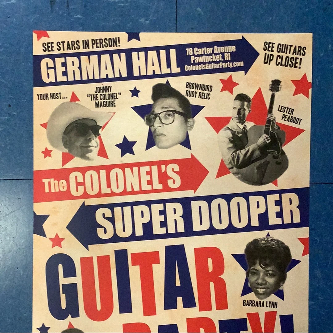 The Colonel's Super Dooper Guitar Party - 2009 (Poster) - Image 2