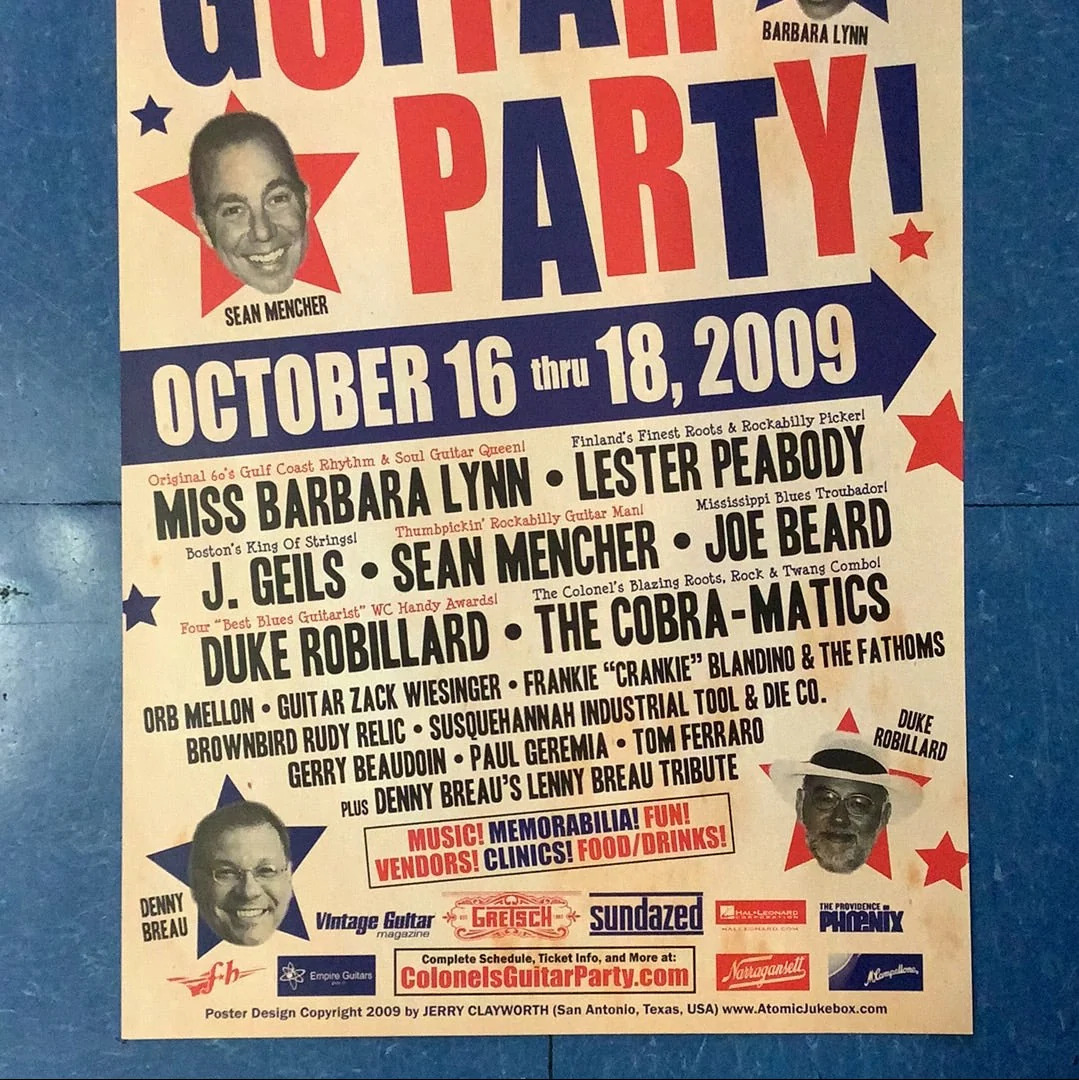 The Colonel's Super Dooper Guitar Party - 2009 (Poster) - Image 3