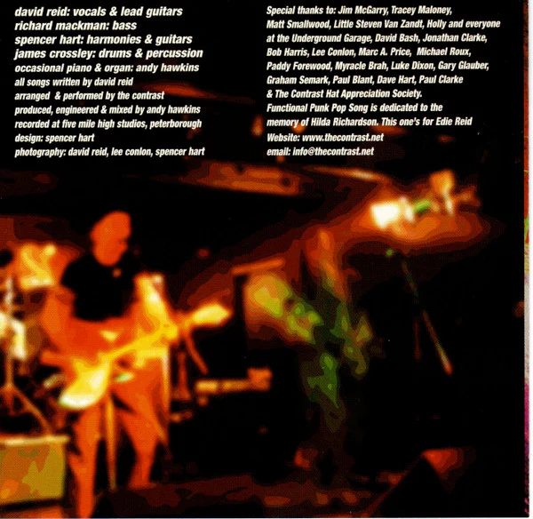 The Contrast - Fade Back In (CD) - Image 4