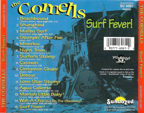 The Cornells - Surf Fever! (CD) - Image 2