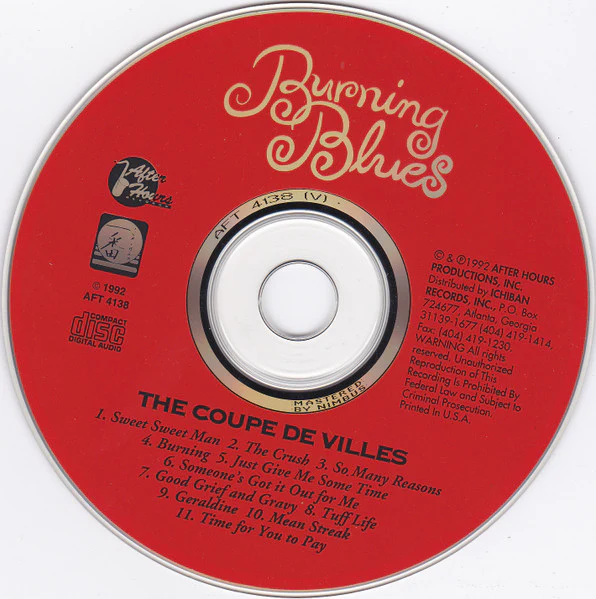 The Coupe De Villes - Burning Blues (CD) - Image 4