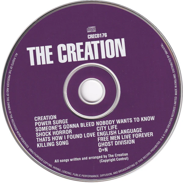 The Creation  - Power Surge (CD) - Image 3