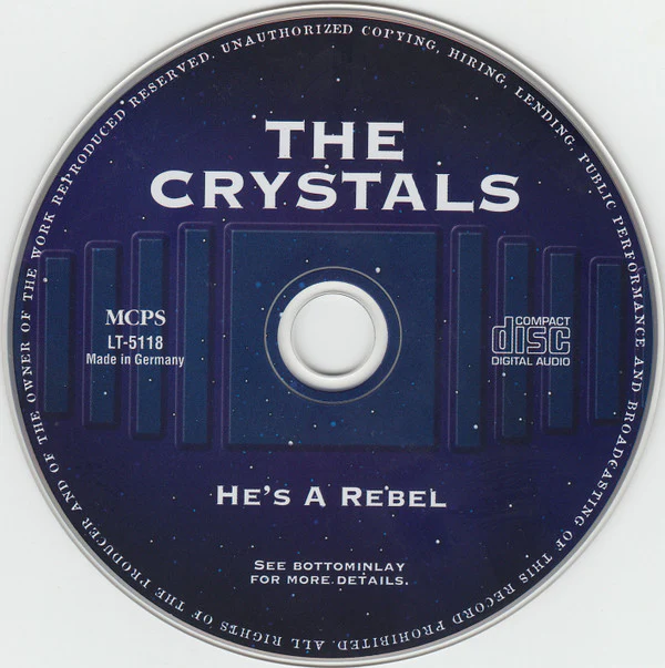 The Crystals - He's A Rebel (CD) - Image 3