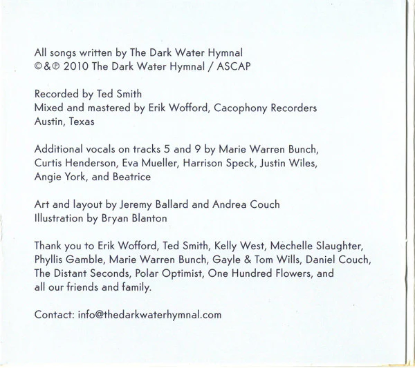 The Dark Water Hymnal - Collapse The Structure (CD) - Image 4