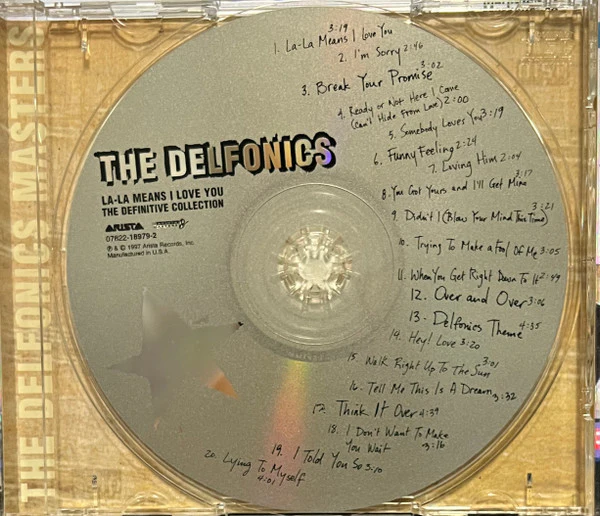 The Delfonics - La-La Means I Love You: The Definitive Collection (CD) - Image 3