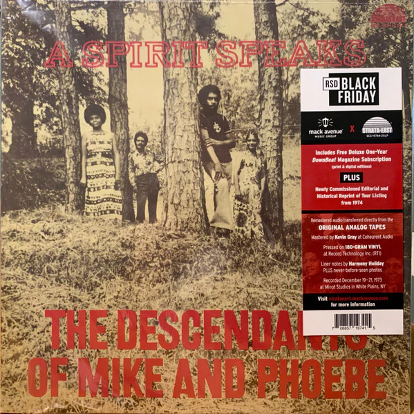 The Descendants Of Mike And Phoebe - A Spirit Speaks (Vinyl) - Image 2
