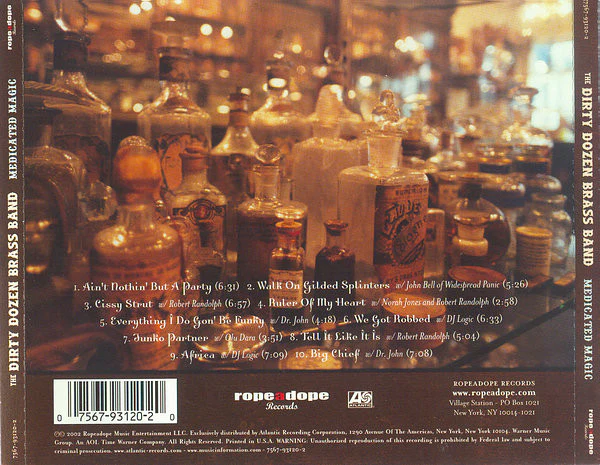 The Dirty Dozen Brass Band - Medicated Magic (CD) - Image 2