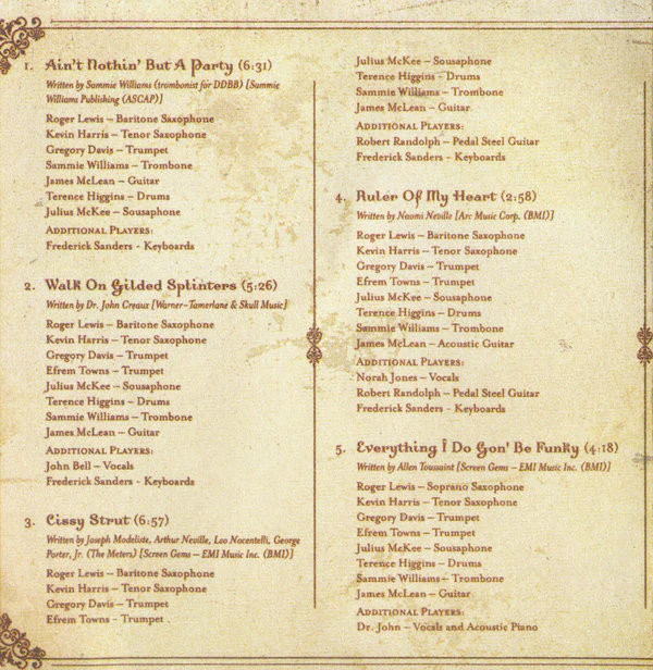The Dirty Dozen Brass Band - Medicated Magic (CD) - Image 5