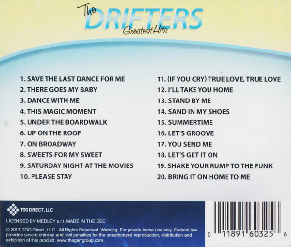 The Drifters - Greatest Hits (CD) - Image 2