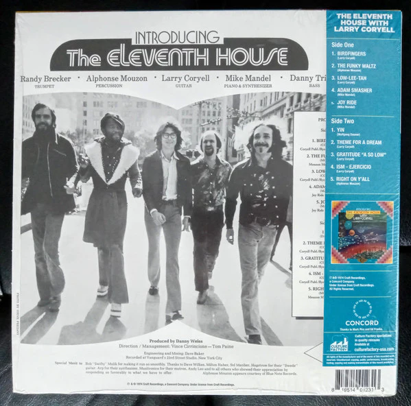 The Eleventh House With Larry Coryell - Introducing The Eleventh House (Vinyl) - Image 2