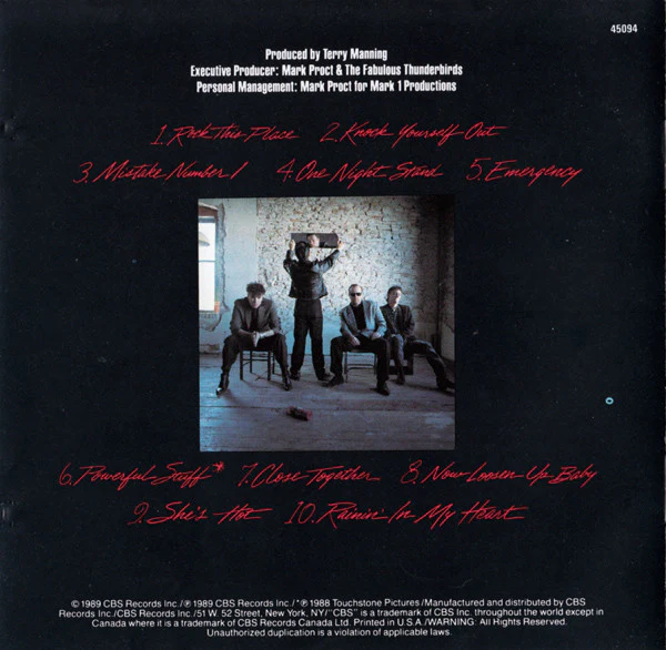 The Fabulous Thunderbirds - Powerful Stuff (CD) - Image 2
