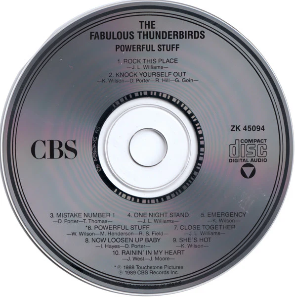 The Fabulous Thunderbirds - Powerful Stuff (CD) - Image 3
