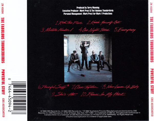 The Fabulous Thunderbirds - Powerful Stuff (CD) - Image 5