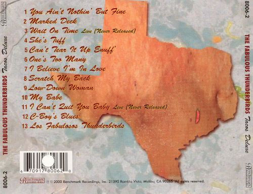 The Fabulous Thunderbirds - Tacos Deluxe (CD) - Image 2