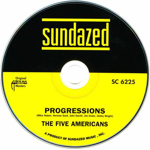 The Five Americans - Progressions (CD) - Image 3