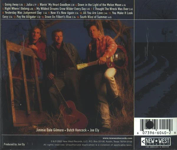 The Flatlanders - Now Again (CD) - Image 2