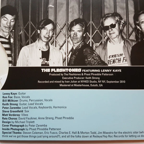 The Fleshtones & Lenny Kaye - Brooklyn Sound Solution (CD) - Image 2