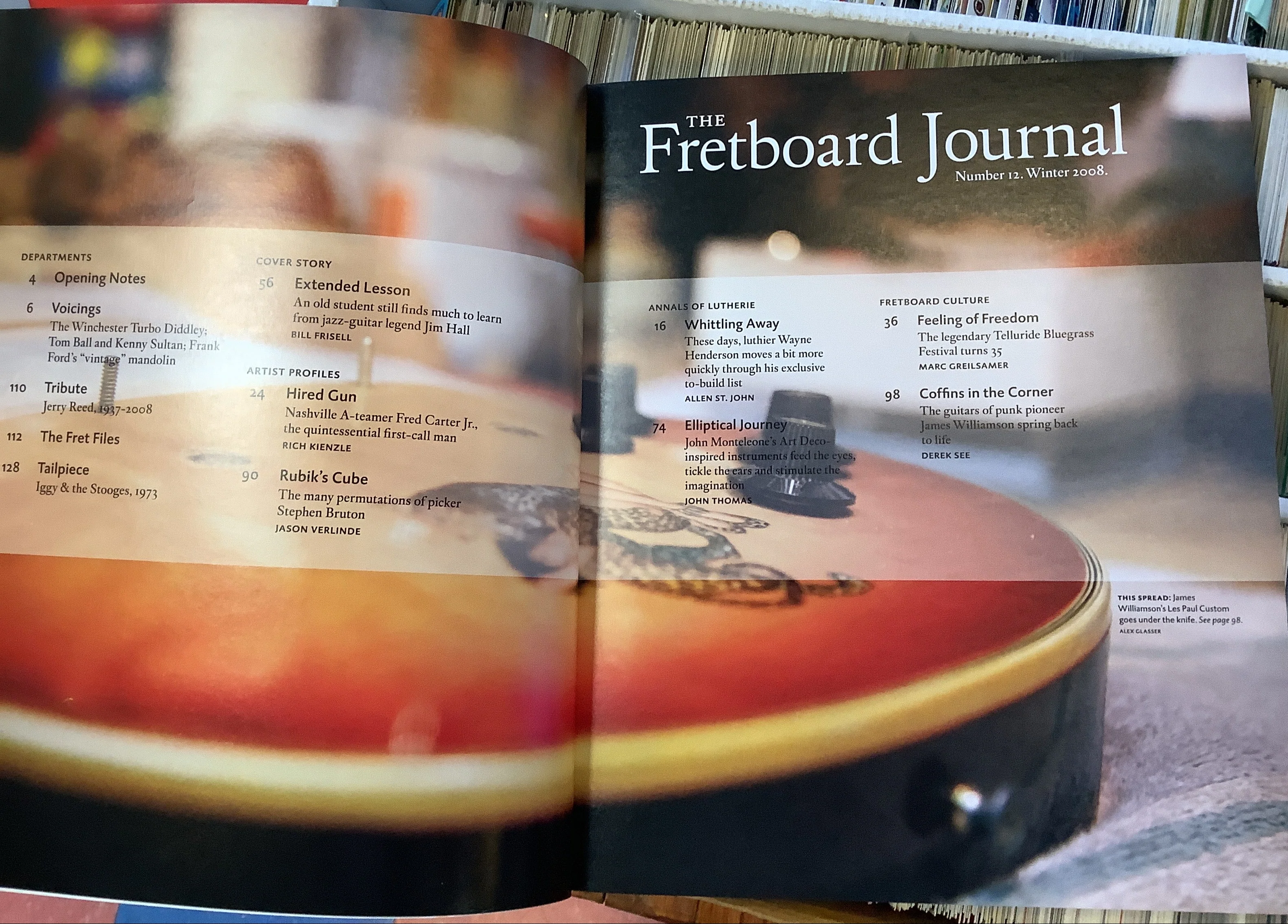 The Fretboard Journal - Jim Hall - Number 12, Winter 2008 (magazine) - Image 2