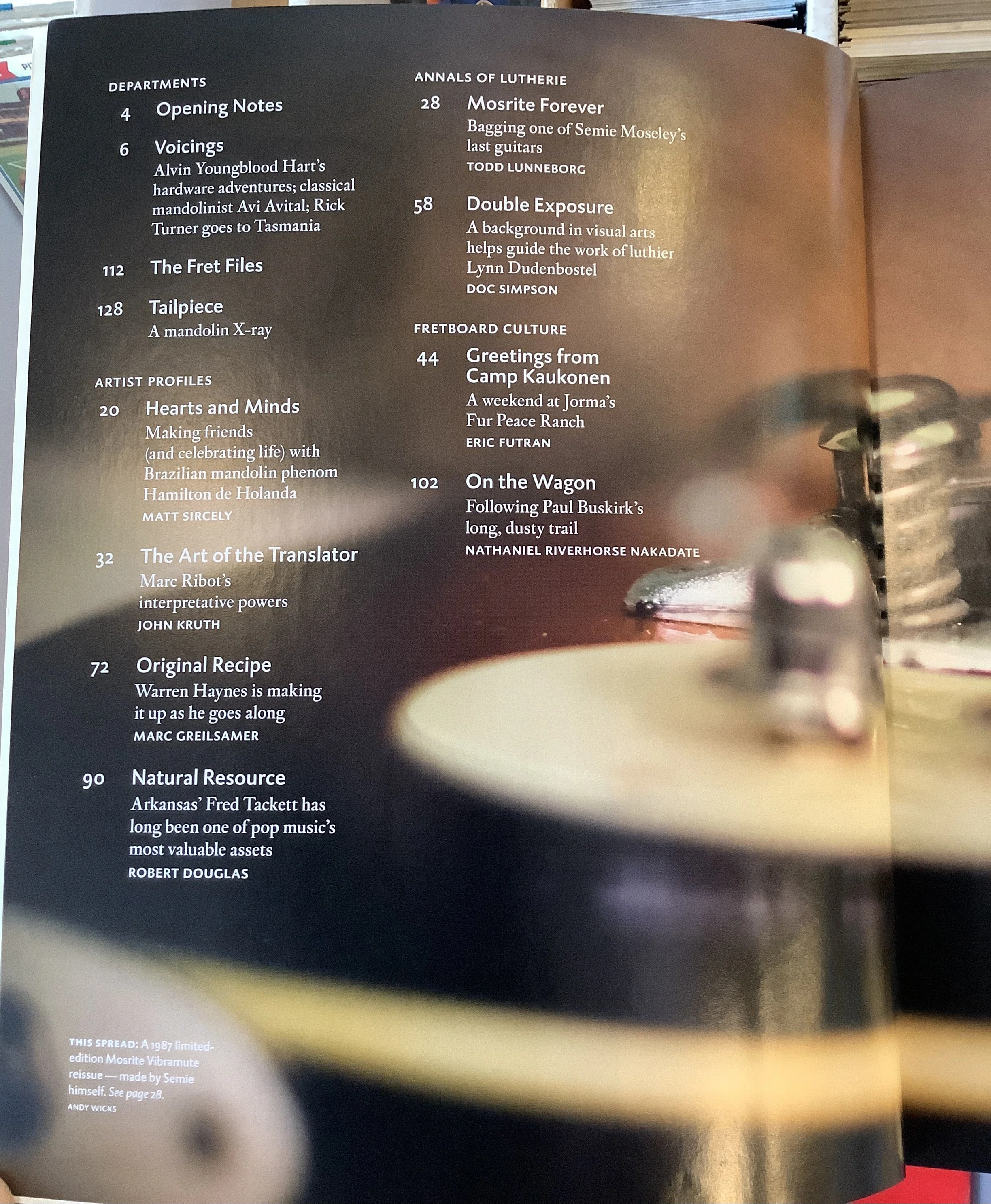 The Fretboard Journal - Warren Haynes - Number 14, Summer 2009 (magazine) - Image 2