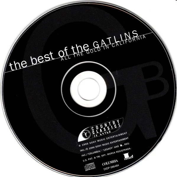 The Gatlins* - The Best Of The Gatlins: All The Gold In California (CD) - Image 3