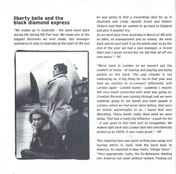 The Go-Betweens - Liberty Belle And The Black Diamond Express (CD) - Image 5