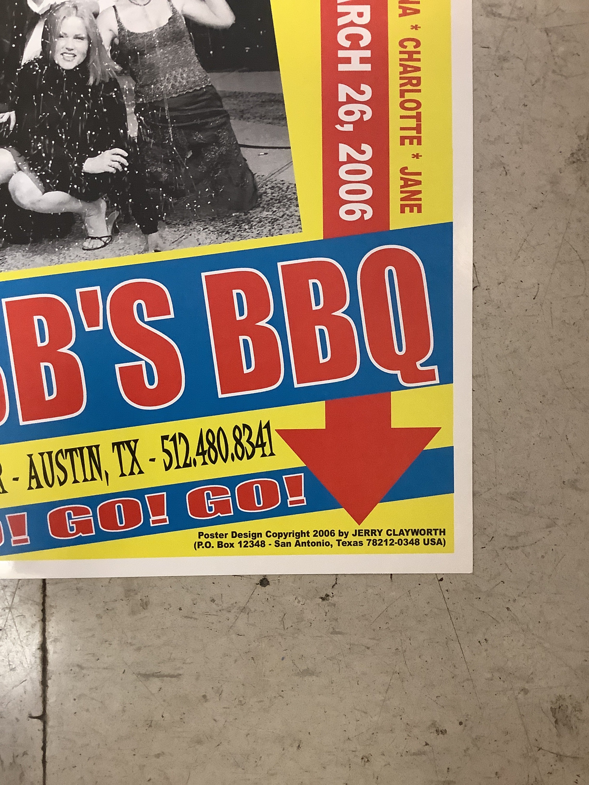 The Go-Go's at Stubb's BBQ - 2006 (Poster) - Image 4